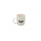 iSuper White Coffee Mugs, 16 Ounce Mugs with Handles, Drinking Cup Procelain Tea Hot Cocoa Milk Cups