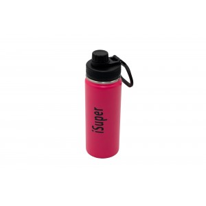 iSuper Insulated Water Bottles, Metal Stainless Steel Water Bottle for Sports, Travel, BPA Free Leak Proof